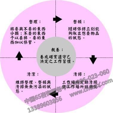 五常法的具體實施步驟